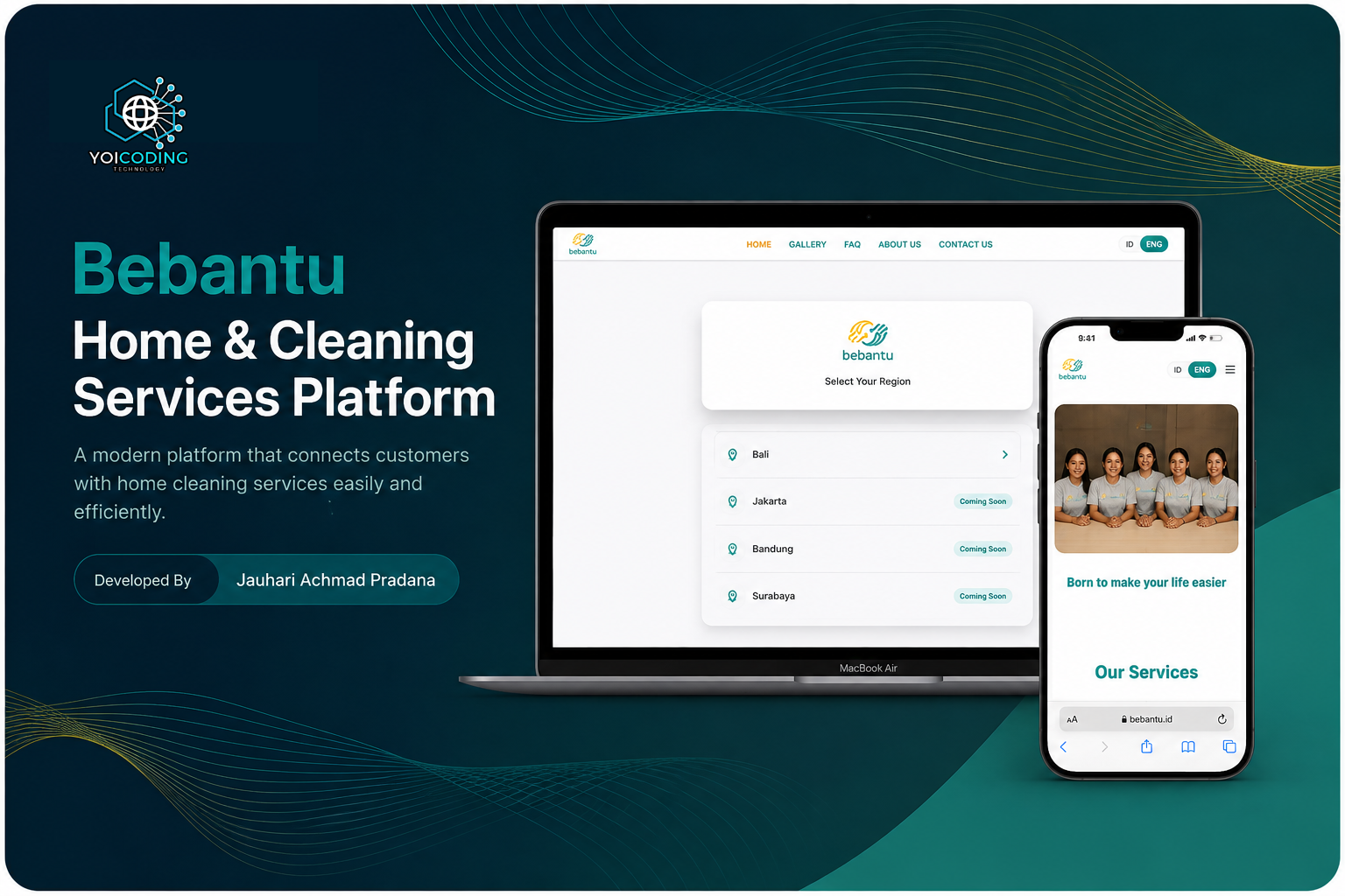 Bebantu – Home & Cleaning Services Platform